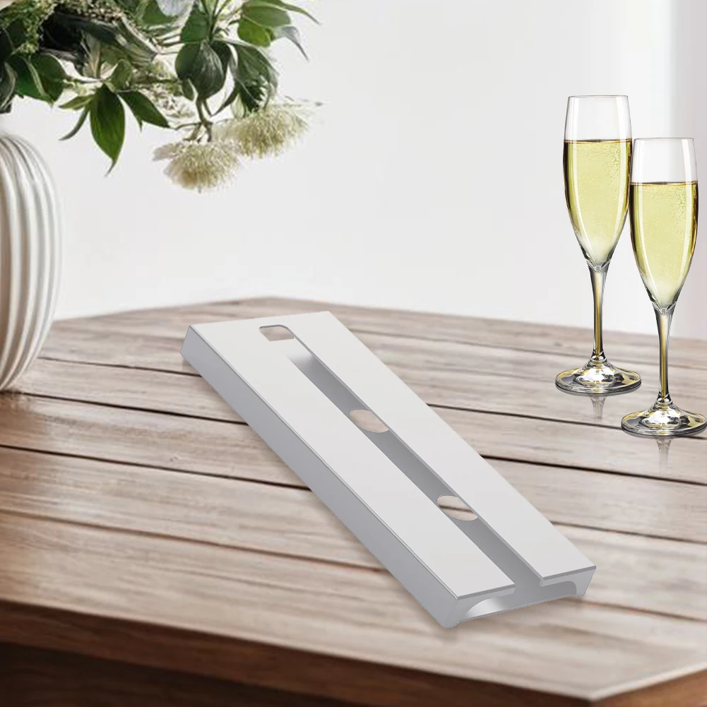 Stemware Rack Punch Free Wine Glass Holder Under Cabinet Plastic Wine Glass Hanger for Kitchen Bar Restaurant 3