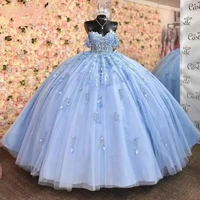 Shinny Party Dress 15 Quinceanera Dresses Ball Gown Luxury 15 Year Old Dress Formal Dress For 15 Years Party Customized - Image 2