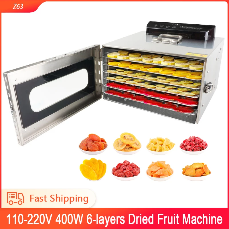 VEVOR Déshydrateur Alimentaire Machine Déshydrater Fruits Légumes 10