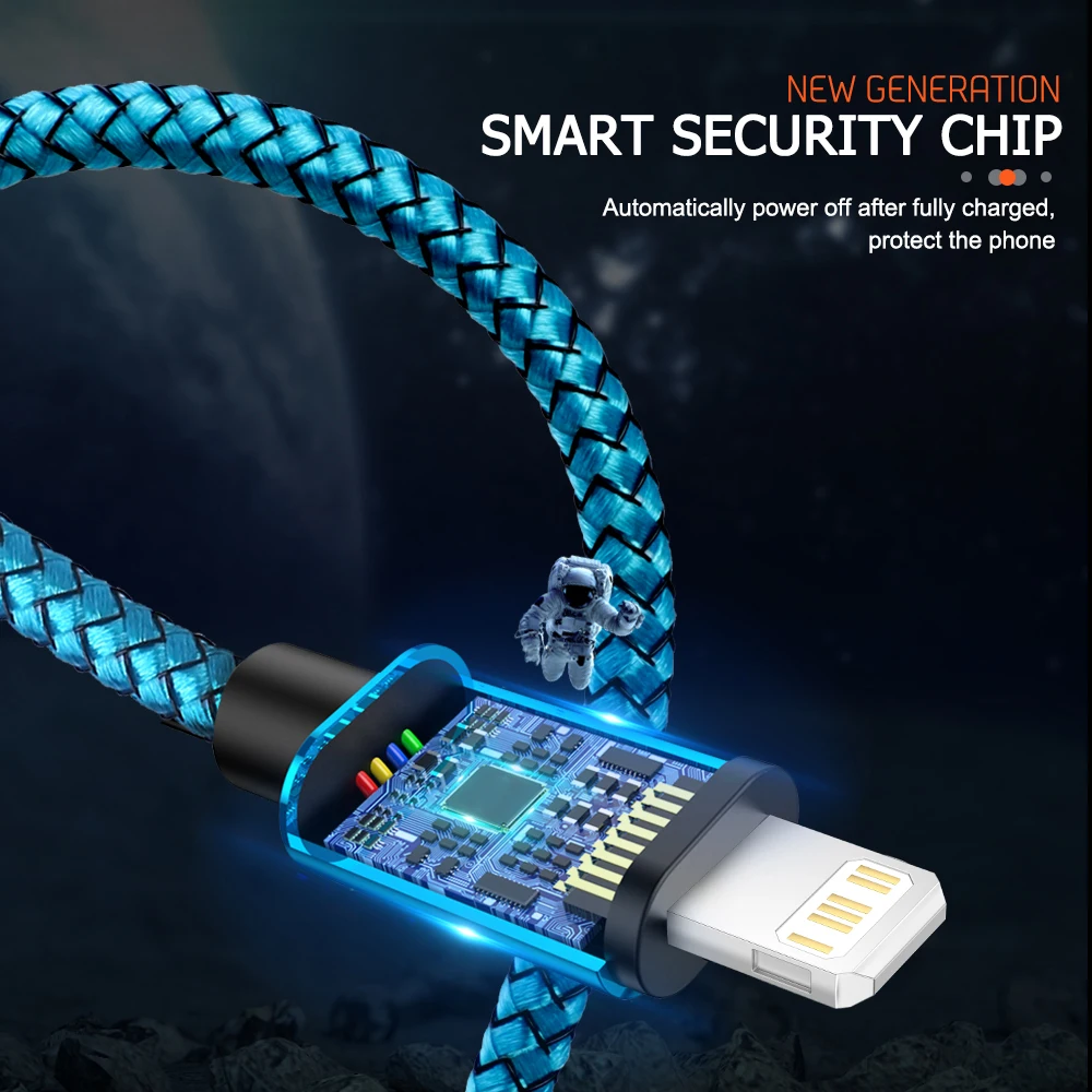 고품질 USB 충전기 케이블, 아이폰 14, 13, 12 프로, XS 맥스, XR, SE, 5, 6, 8, 7, 6S 플러스, 오리지널 고속 충전 코드, 데이터 동기화 라인, 1m, 2m, 3m