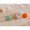 Yhpup – bague en acier inoxydable, bonbon joyeux, multicolore, kaki, Orange, bleu, blanc, émail, étanche, réglable, bijoux à breloques