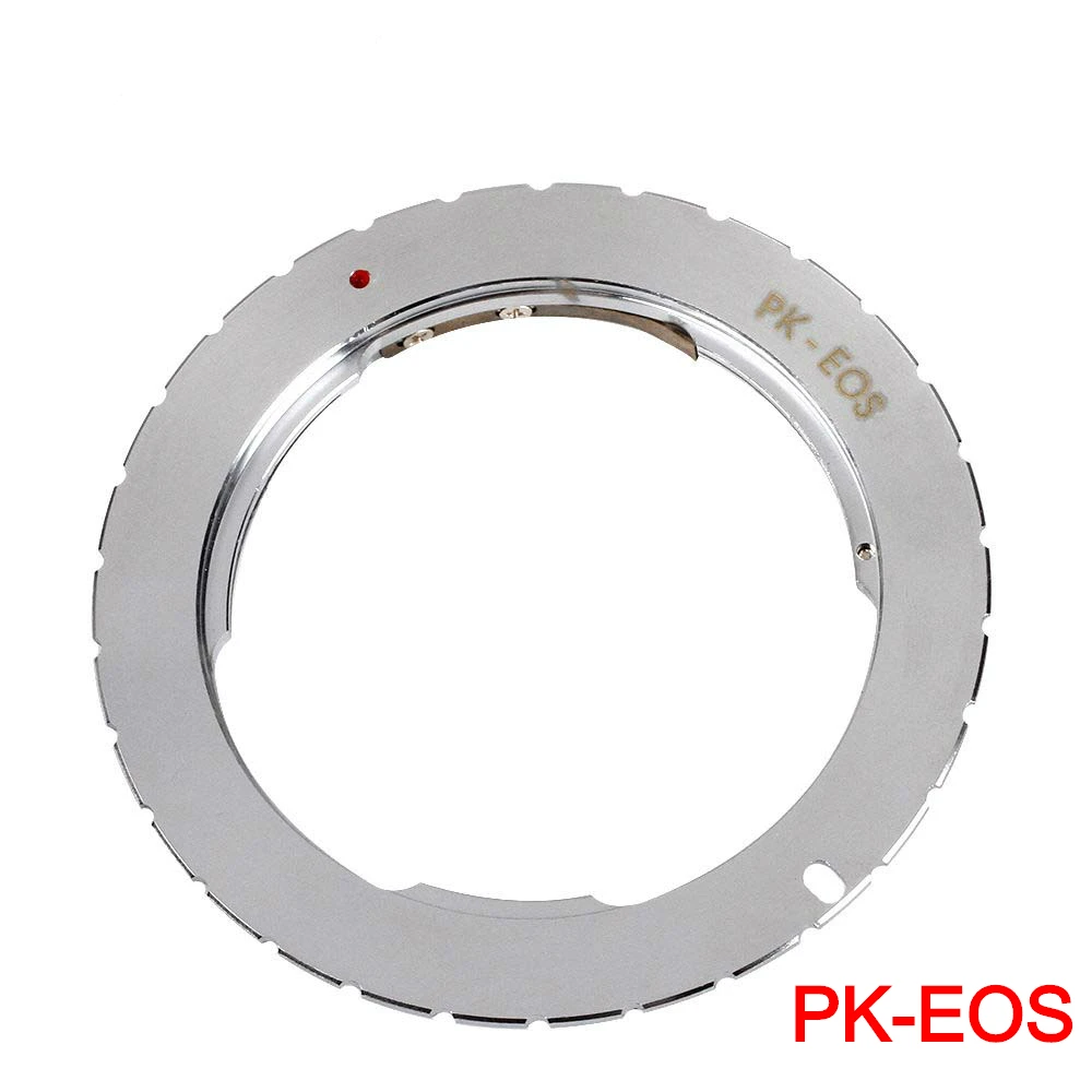 PK-EOS Mount Adapter Ring for Pentax PK Lens to Canon EOS 760D 750D 800D 1300D 70D 7D II 5D III images - 6