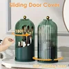 360° Rotating Makeup Brush Holder Desktop Makeup Organizer Cosmetic Storage Box Lipstick Eyebrow Pencil Holder Jewelry Container 1