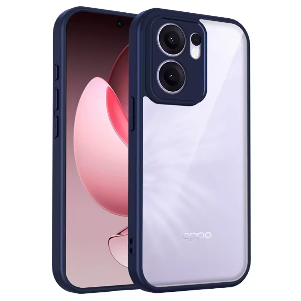 Shockproof Clear Phone Case - Transparent Silicone with TPU Bumper