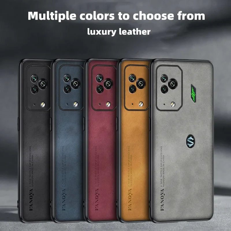 Leather Silicone Phone Case – Full Protection