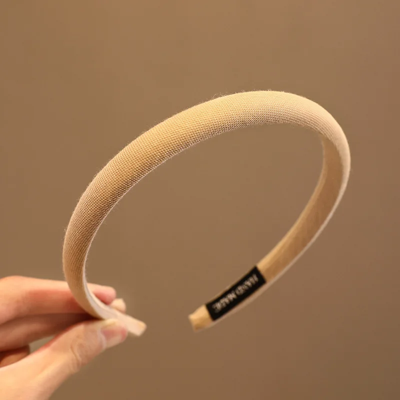 Bunte matte Kopfschmuck einfache grundlegende Gesichts wäsche Stirnband Temperament Reifen breites Haarband Haar bündel Kinder haar zubehör