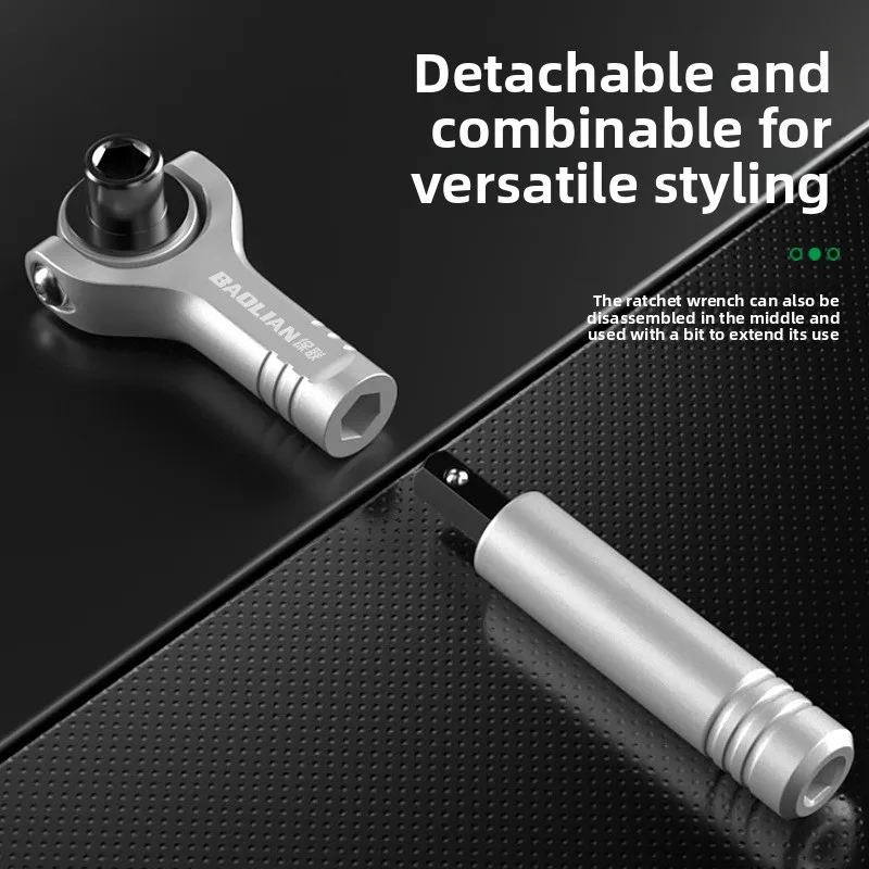 Versatile 90° Adjustable Ratchet Screwdriver