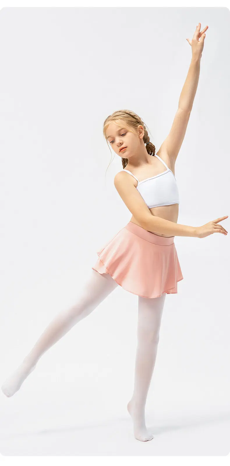 Girls Sport Skirt Children Anti-embarrassment Breathable Yoga Dance Training Running Hiking Tennis Summer Clothes for Kids 22 Sb7dd4bd980fc4f1c8d6b8ea64ab55e66s