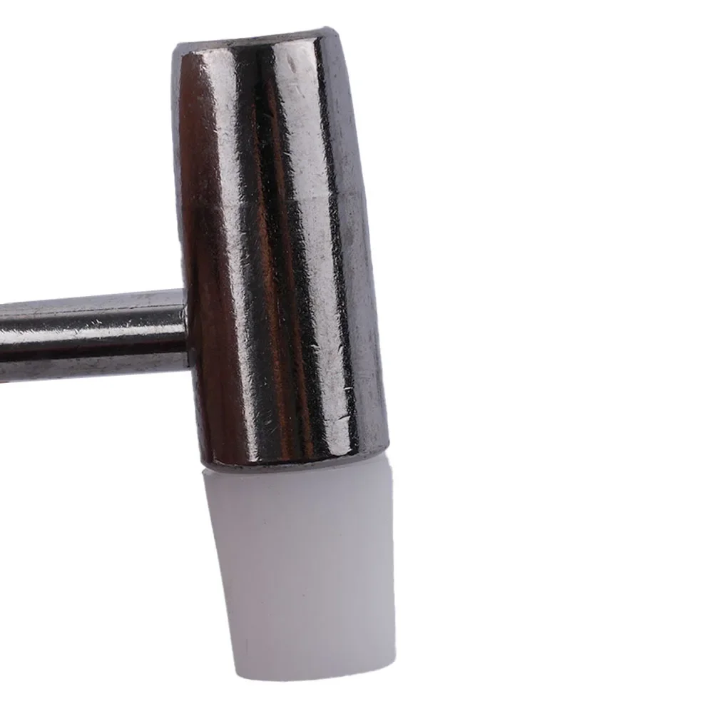 Mini Hammer Rubber Hammer 42mm Mini Hammer Double Head Household Rubber Hammers Domestic Nylon Head Mallet Hand Tool For Jewelry / Craft / DIY