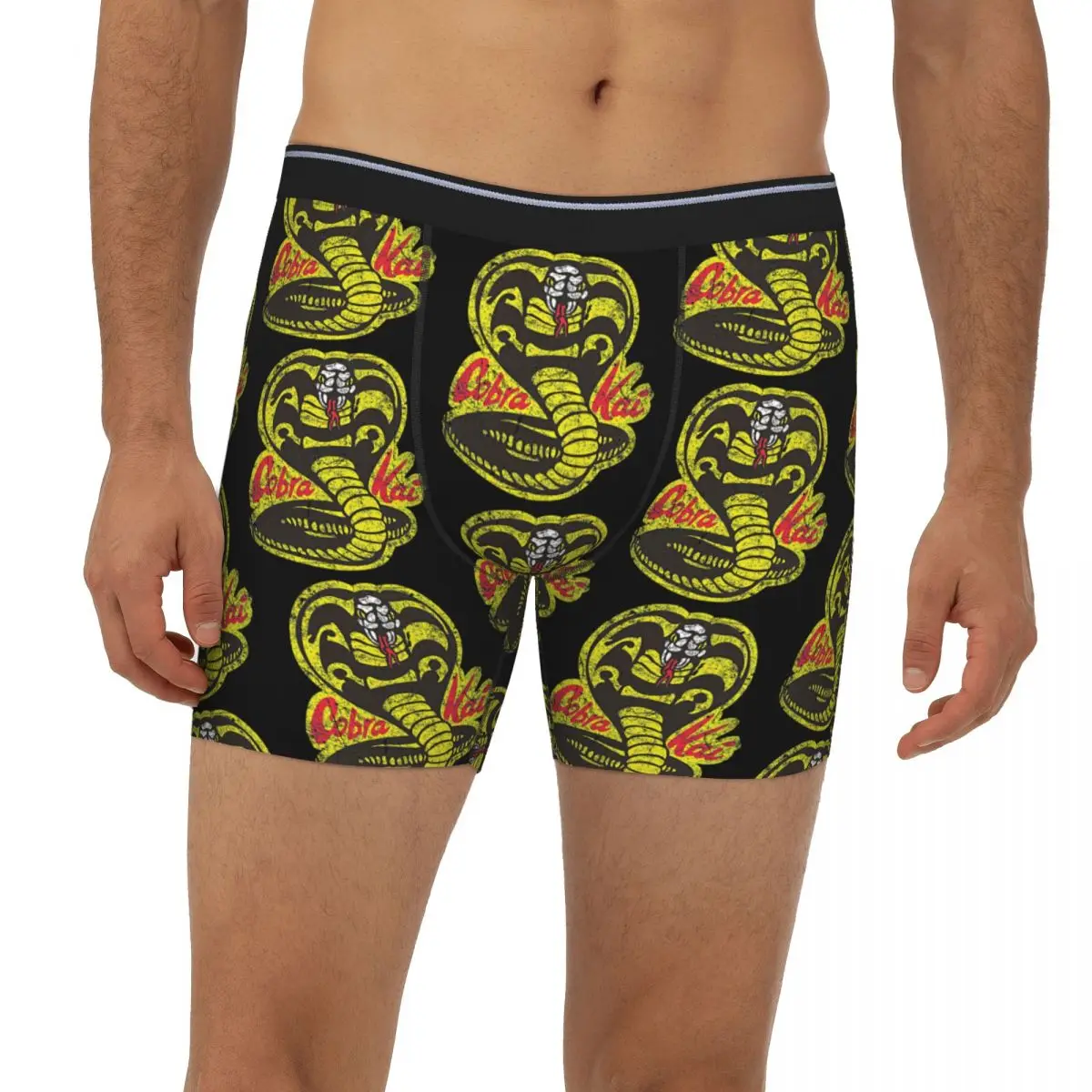 

Cobra Kai Underpants Breathbale Panties Male Underwear Boxer Briefs extended underwear