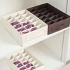 Socks Underwear Organizer Storage Box Washable Odorless Storage Box Drawer Organizer For Lingerie Bras Socks Leggings Organizers 1