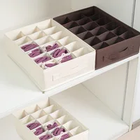 Socks Underwear Organizer Storage Box Washable Odorless Storage Box Drawer Organizer For Lingerie Bras Socks Leggings Organizers 1