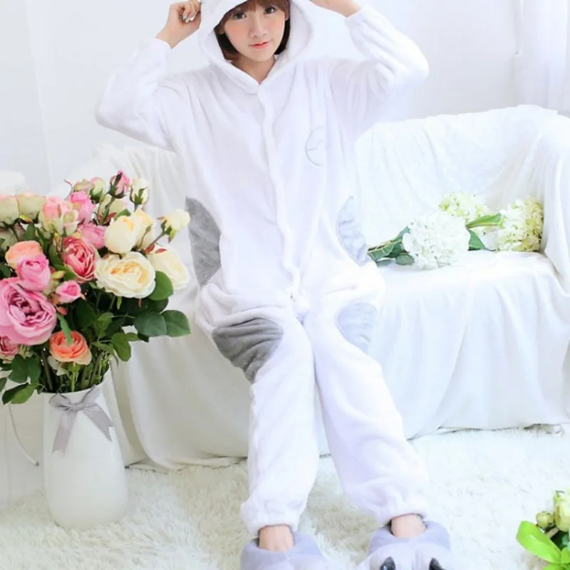 ★SPAO★ Sanrio Characters One Piece Pajamas IVORY SPPPF26U0 Sanrio Characters Pajamas Set – In Kawaii Shop