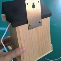 Кормушка для птиц 1080P с HD-камерой, встроенным аккумулятором, солнечной батареей, низкой мощности, ночного видения, уличная водонепроницаемая кормушка IP66, подключенная 2,4GWIFI — изображение 5