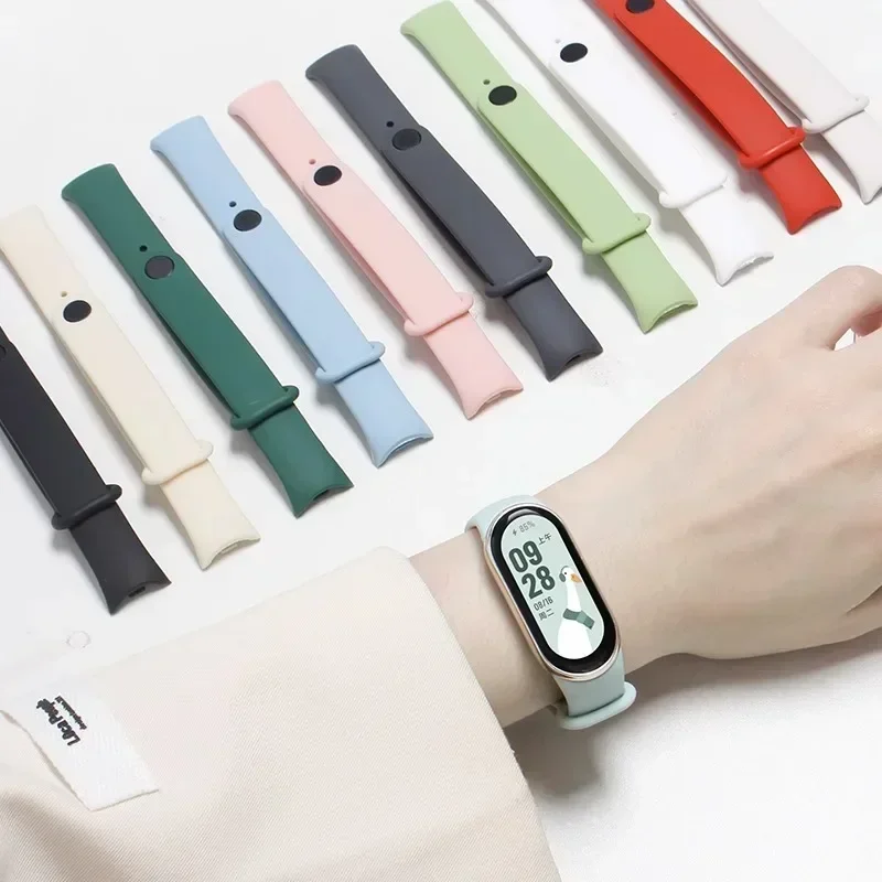 Sport Watch Band Silicone Strap Replacement – Compatible with Xiaomi Mi Series