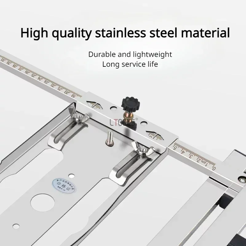Woodworking Tools Cutting Machine Edge Guide Positioner for Circular Saw Cutter and Trimmer Edge Guide Positioning Cutting Wood Board Tool