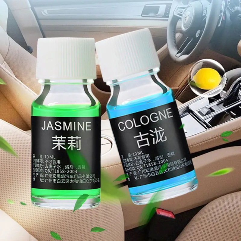 Car Perfume Refill Air Freshener Natural Plant Essential Oil Aroma Diffuser Fragrance Humidifier Freshener Auto Accessories
