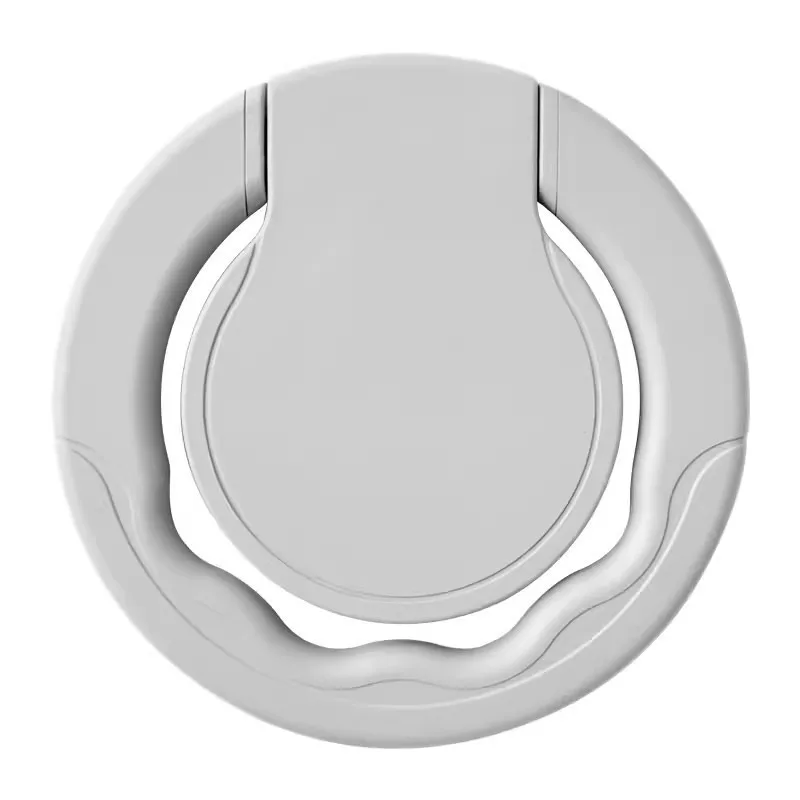 Rotating Plastic Tablet Stand Holder with Reusable Adhesive