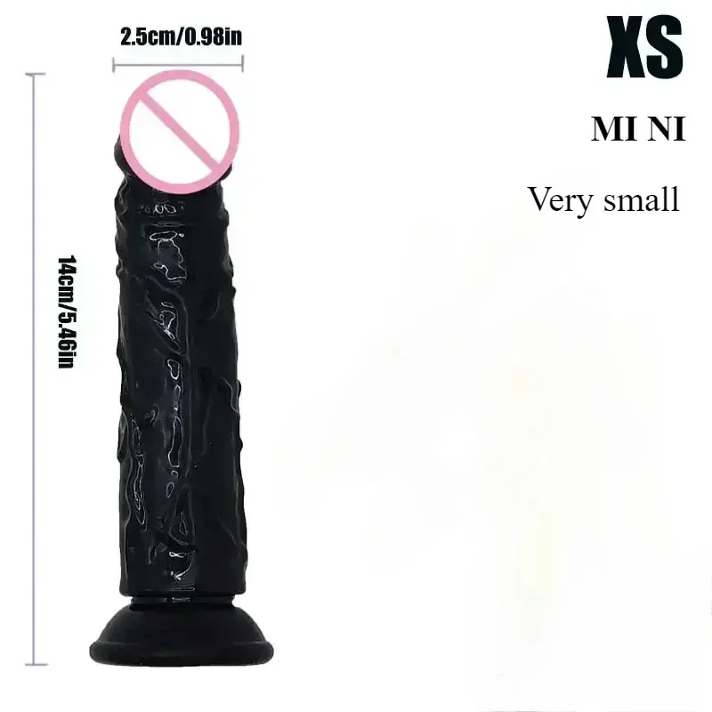 G Spot Anal Plug Jelly Dildo Penis Realistic Soft Jelly Suction Cup Adult Sex Toy for Women and Men Vaginal and Anal Masturbator