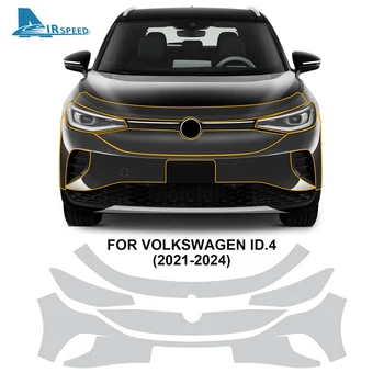 Pellicola Protettiva TPU Invisibile per Volkswagen ID 4 2021-2024, Strato Protettivo Antigraffio, Accessori per Modifica Auto
