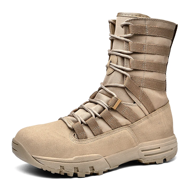 

New Camouflage Military Boots Men Work Shoes Tactical Combat Boots Jungle Breathable Hiking Hunting Shoes Botas Militares shoes