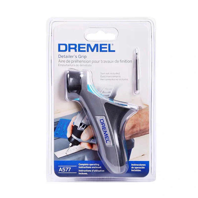 Dremel A577 Smerigliatrice Elettrica Detailers Grip Kit Di Attacco Per Utensili Rotanti 200/3000/4000/8220 Mini Trapano Maniglia Bar Strumenti Accesso