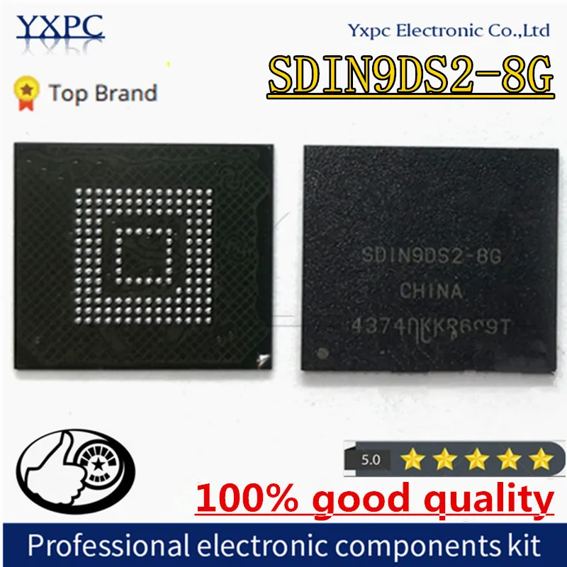 Sdin9Ds2-8G Chipset Di Memoria Flash Emmc Bga153 Con Palline Sdin9Ds2 8G