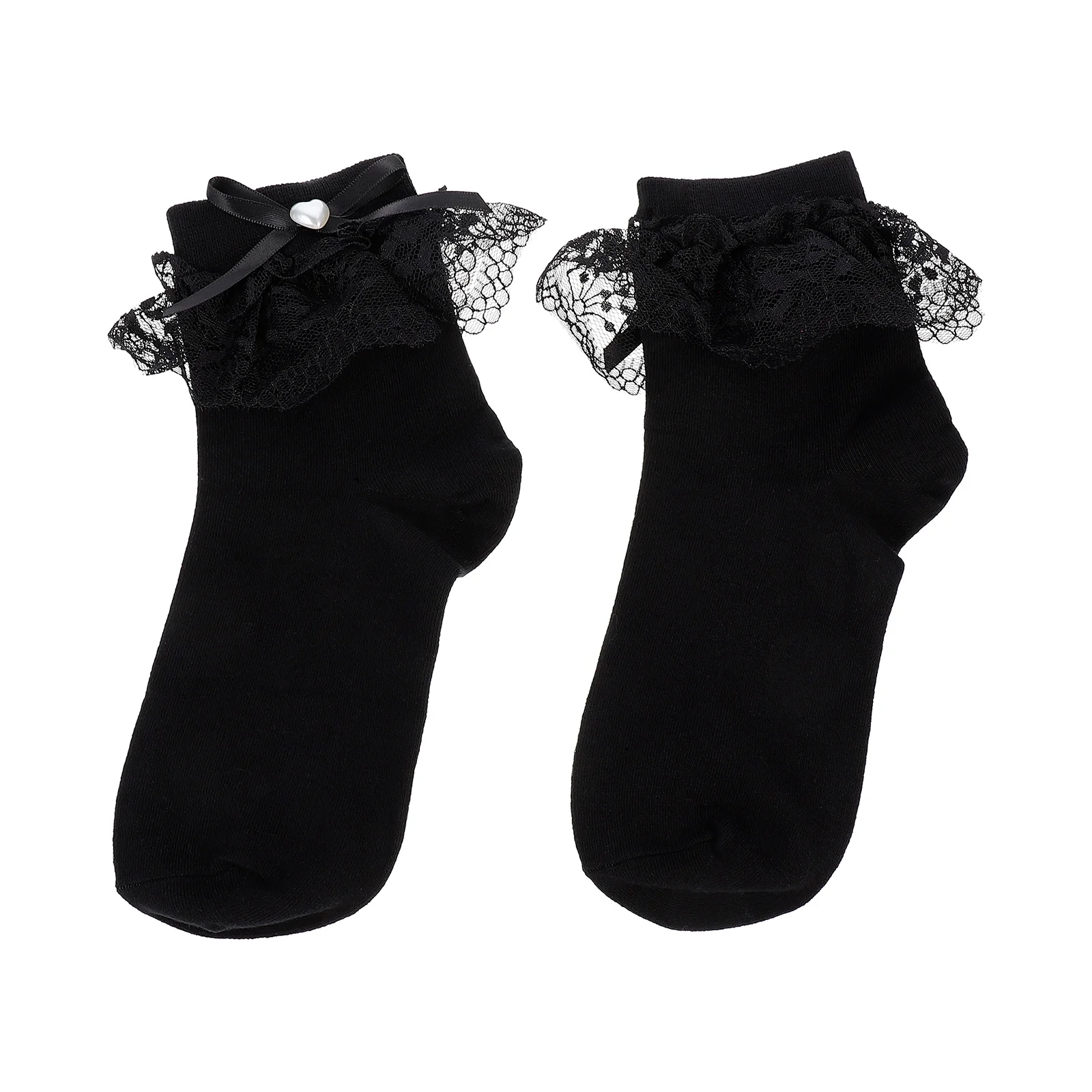 

Cotton Socks Japanese Style Bowknot Girly Girls Uniform Short Shorts Student Stockings