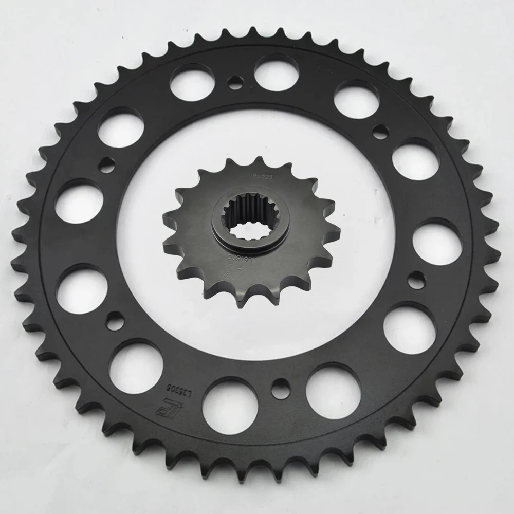 525 Front Rear Sprocket 8.5mm Bolts Chain Set With 525 Kits For BMW