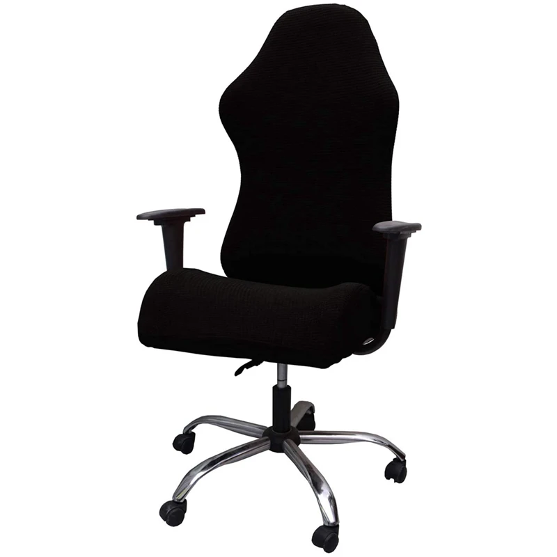 

Elastic Electric Gaming Chair Covers Household Office Internet Cafe Rotating Armrest Stretch Chair Cases