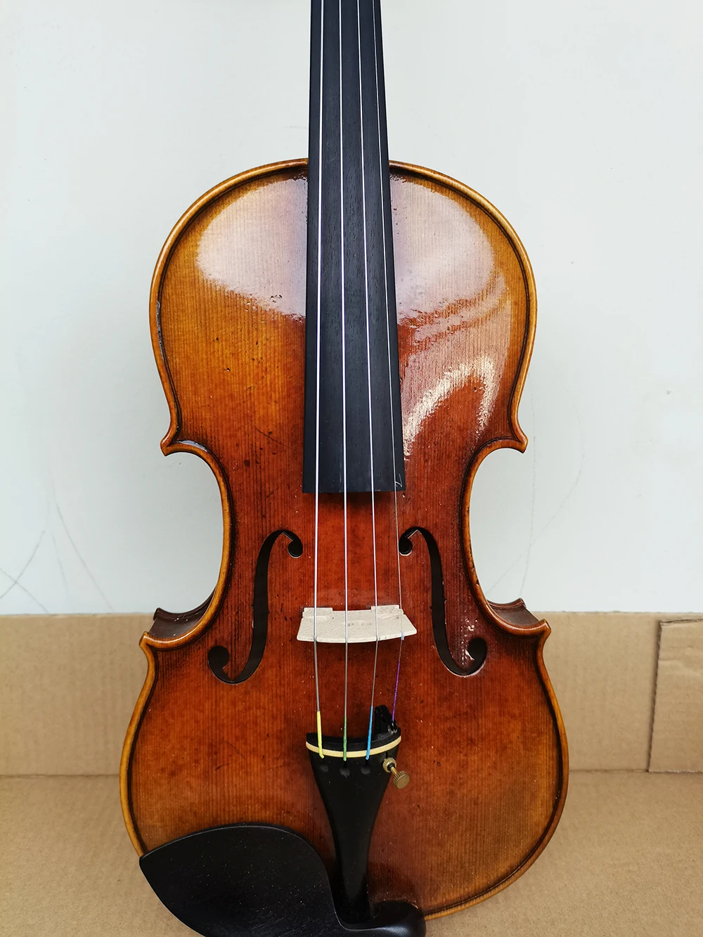 All European spruce 100% Handmade Violin 4/4 strong tone ！Italian retro Oil Varnish violino Professional Musical Instruments