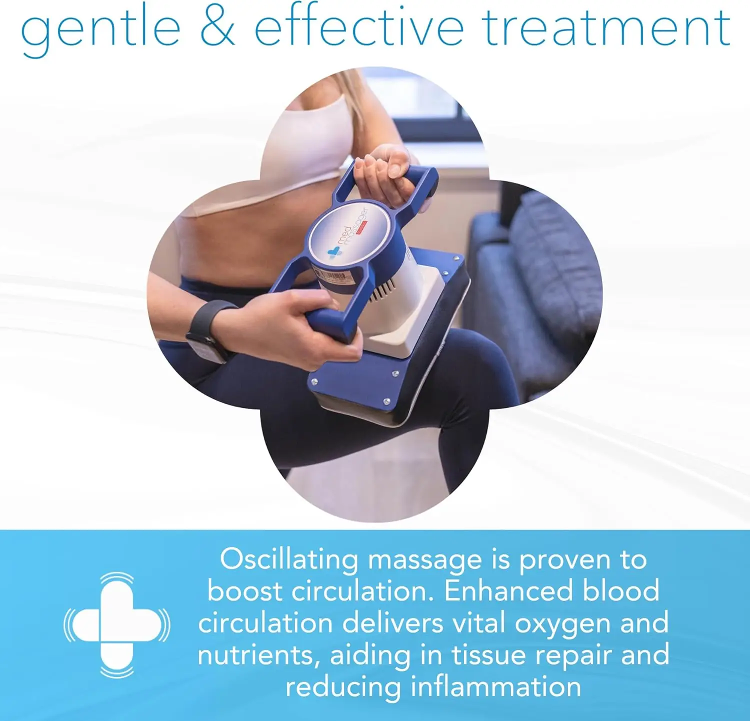 Deep Tissue Massage Therapy Unit, at-Home Massager