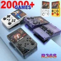 Console de jeu vidéo Portable rétro R36S, système ARKOS, écran IPS de 3.5 pouces, lecteur vidéo de poche Portable classique, 128 go, cadeau pour garçon 2