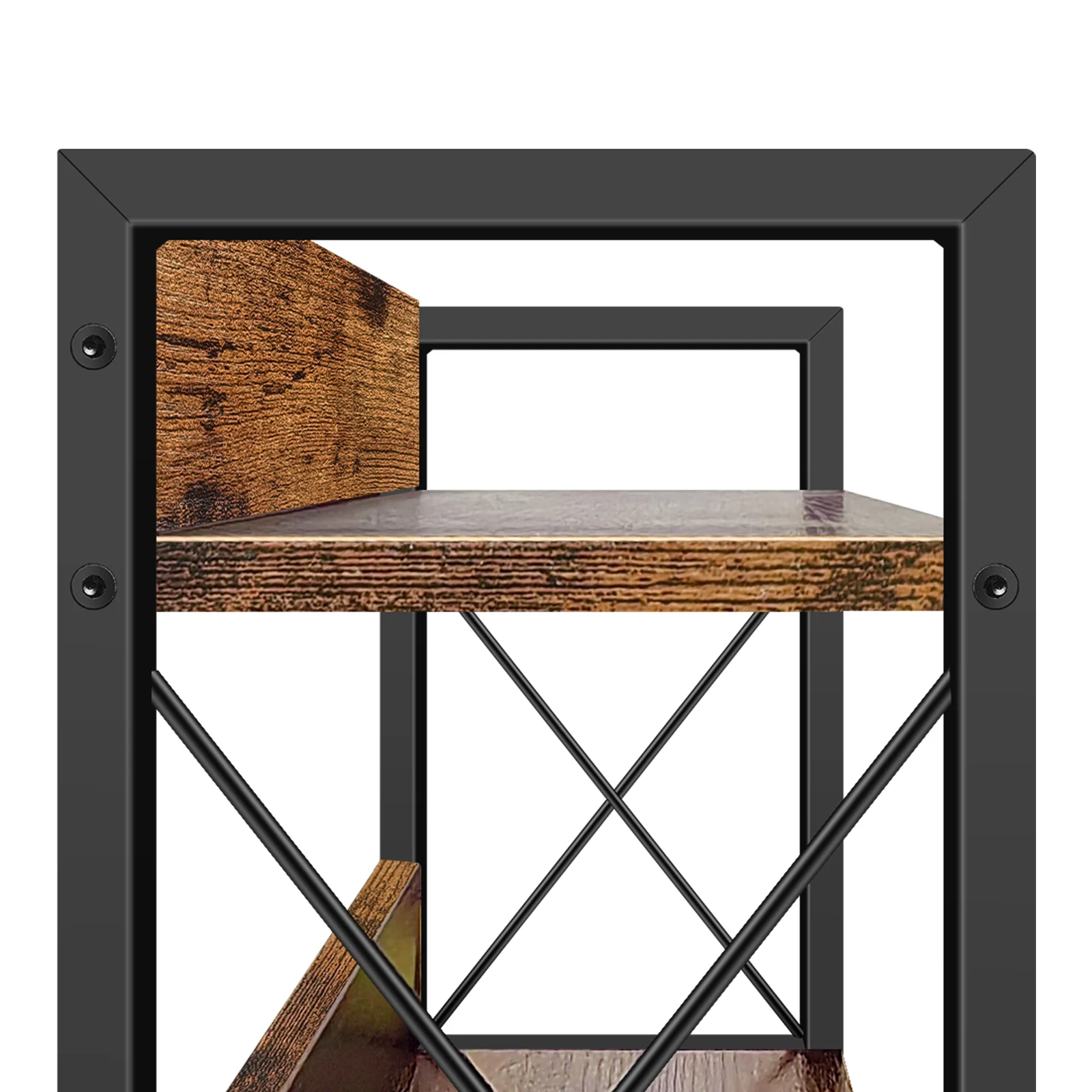 Holz-Gewürzregal 2-stufiger Arbeitsplatten-Organizer - Mehrzweck-Küchenregal für Gläser - Badezimmer-Aufbewahrung für Toilettenartikel, Hautpflege – Detail 12