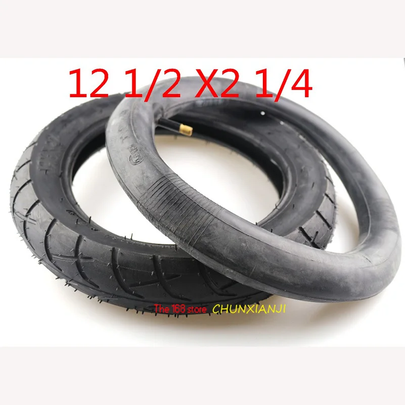 High quality 12 1/2 X 2 1/4 Tire & inner tyre fits Many Gas Electric Scooters and e-Bike 1/2*2