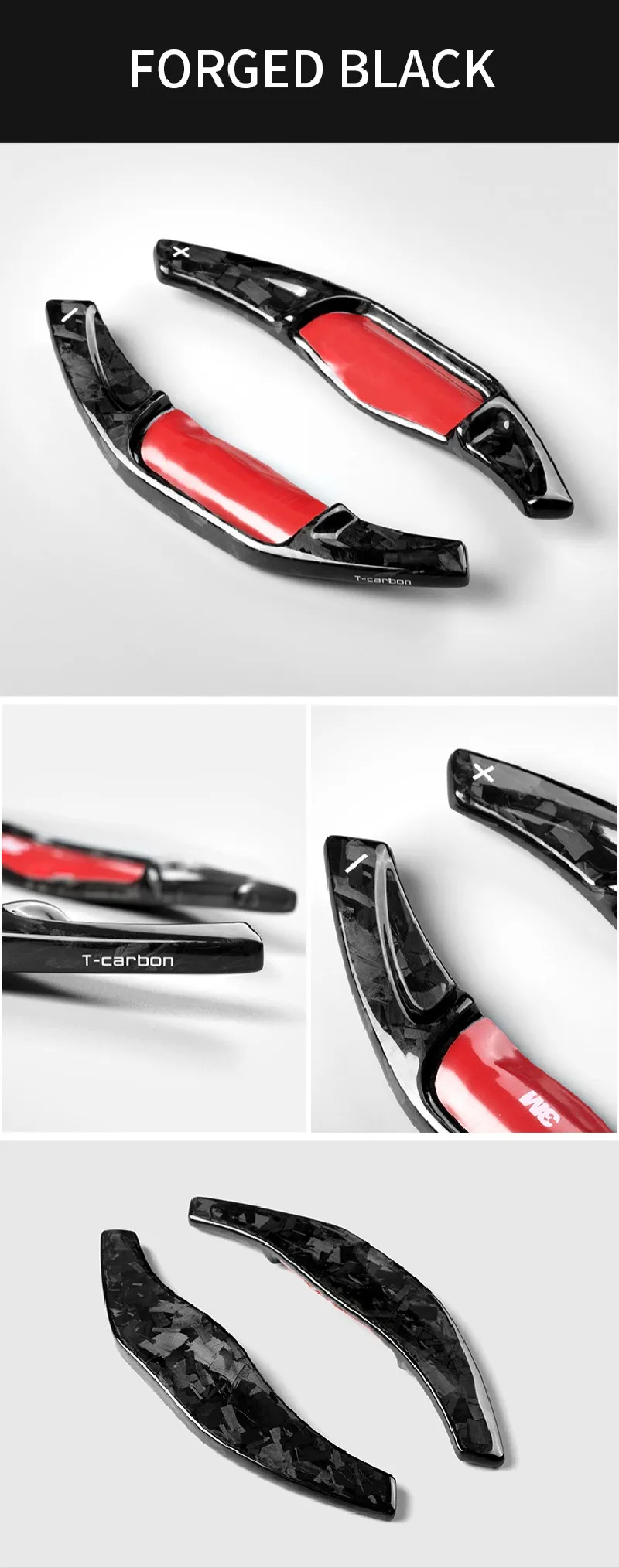 Carbon Fiber Paddle Shift For Toyota Camry Corolla Avalon Levin RAV4 2018-2020 Car Steering Wheel Extension Shift Paddle Shifter