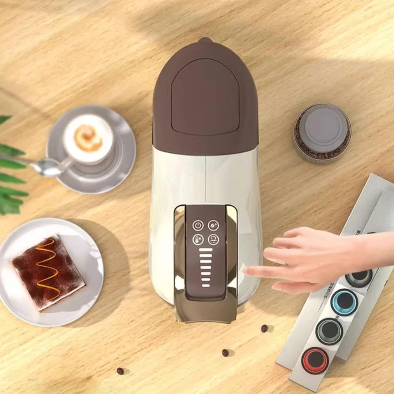220V 19Bar Capsule Coffee Machine 1000ml Water Tank Capsule Universal Constant Temperature Extraction آلات لتحضير القهوة 커피머신