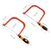 5/6inches Adjustable Frame Sawbow U-shape Coping Jig Saw Mini Circulars Saw For Woodworking Craft Jewelry DIY Hand Tools 6