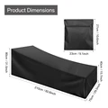 Lounge chair cover