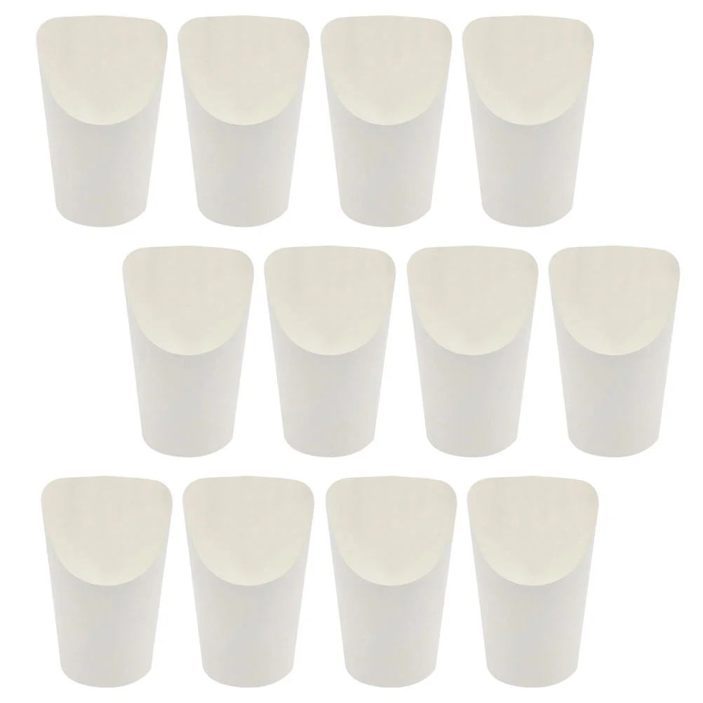 

Disposable Cup Kraft Paper Cup Oblique Cup Ice Cream Cup for Canteen Kitchen Shop Hotel