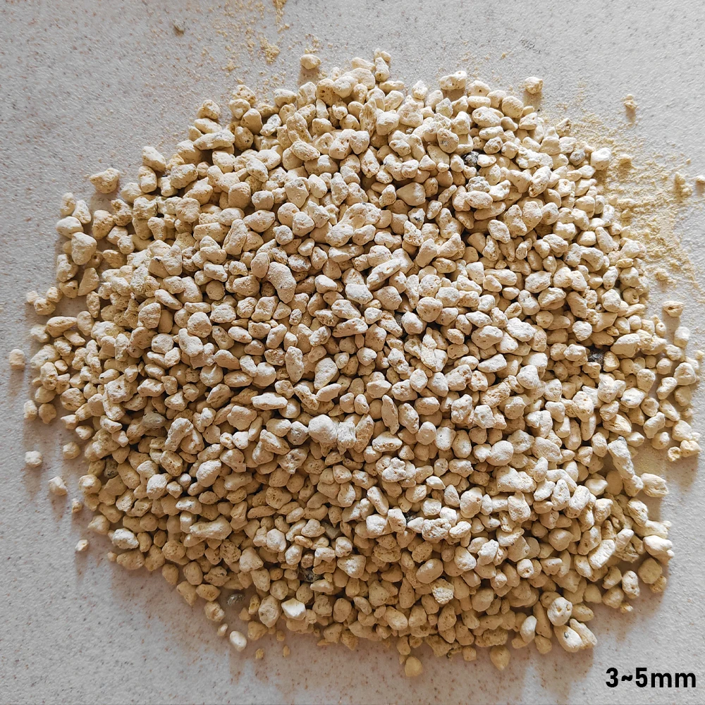 Porous Soil Matrix 50g Pumice Stone Configure Nutrient Soil Plant Breathable Loose Substrate Gardening Soft Stones