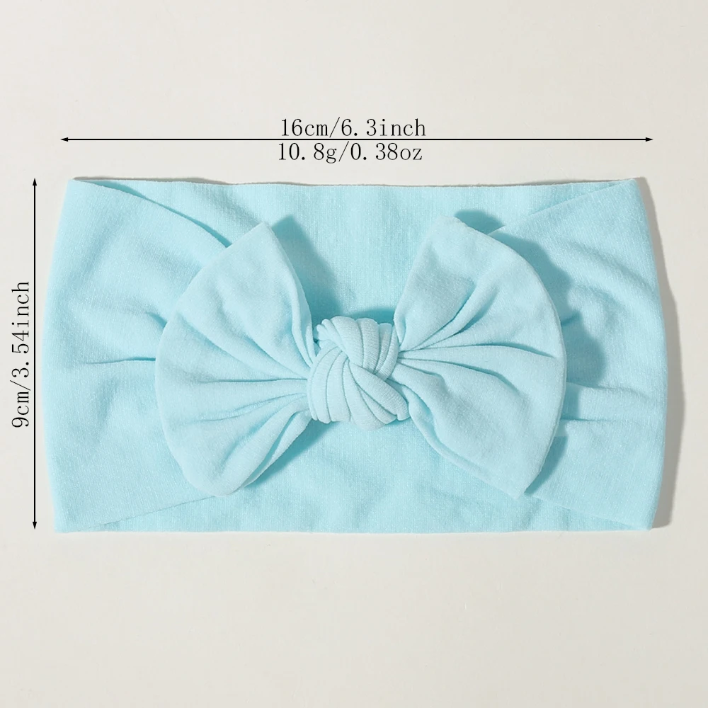 1개입  머리띠 어린이용 단색  헤어밴드  케이블 헤어밴드 터번 키즈 헤어웨어  헤어 액세서리