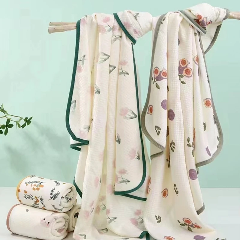 용  담요  유모차 담요 용 NapCover UltraAbsorbent SwaddleWraps Muslin SwaddleQuilt