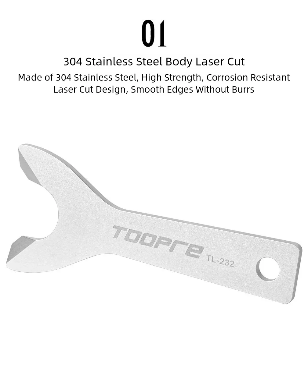 TOOPRE Fahrrad-Vordergabel-Headset-Basis-Entfernungswerkzeug für 1-1/2 Zoll und 1-1/8 Zoll Gabeln, Fahrrad-Headset-Kronenring-Entferner-Schlüssel Zubehör – Detail 3