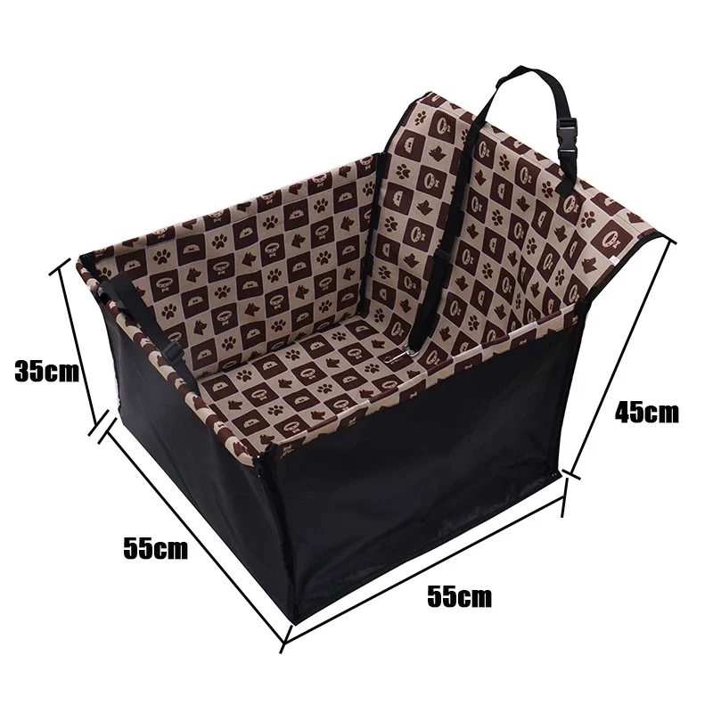 Dog Car Seat Cover Hammock For Dogs In The Car Transportin Pet Puppy Seat Basket Dogs Cats Waterproof Mat Bag