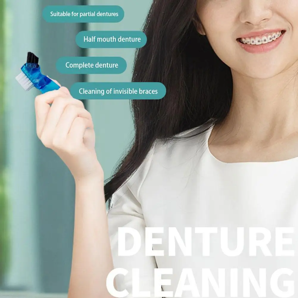 

Mini T-shape Denture Brush Cleaning Toothbrush Gum Oral Bristles Single False Multi-Layered Teeth Sided Brushes Cleaner Car Y2U5