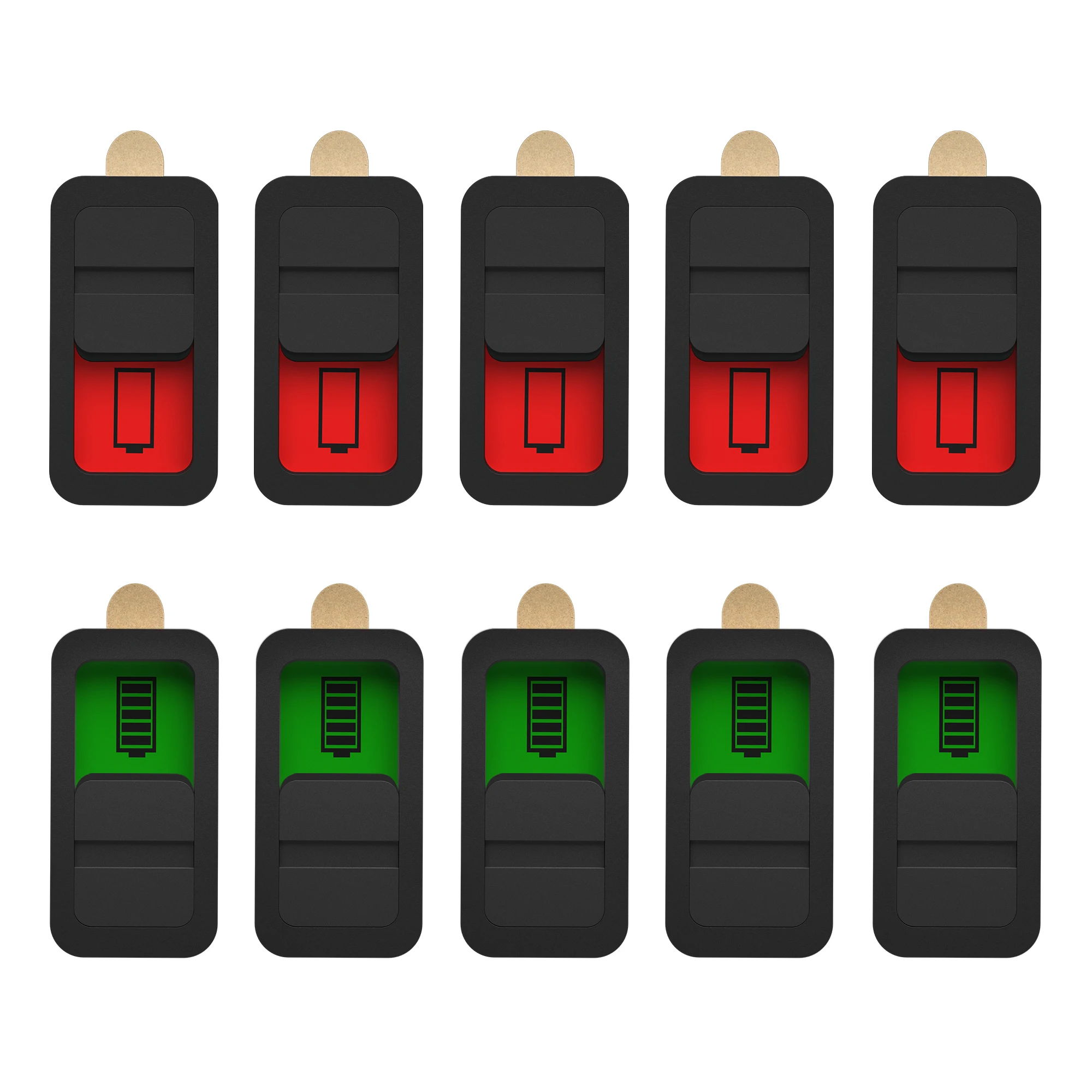 10-50PCS RC Battery Power Display Indicator Battery charge Status ...