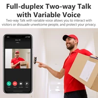 IMOU 3MP Video Doorbell 2S Kit And Rex VT 5MP WiFi Smart Video Intercom Human Detection Voice Talk Wireless DoorBell with Chime - Image 2