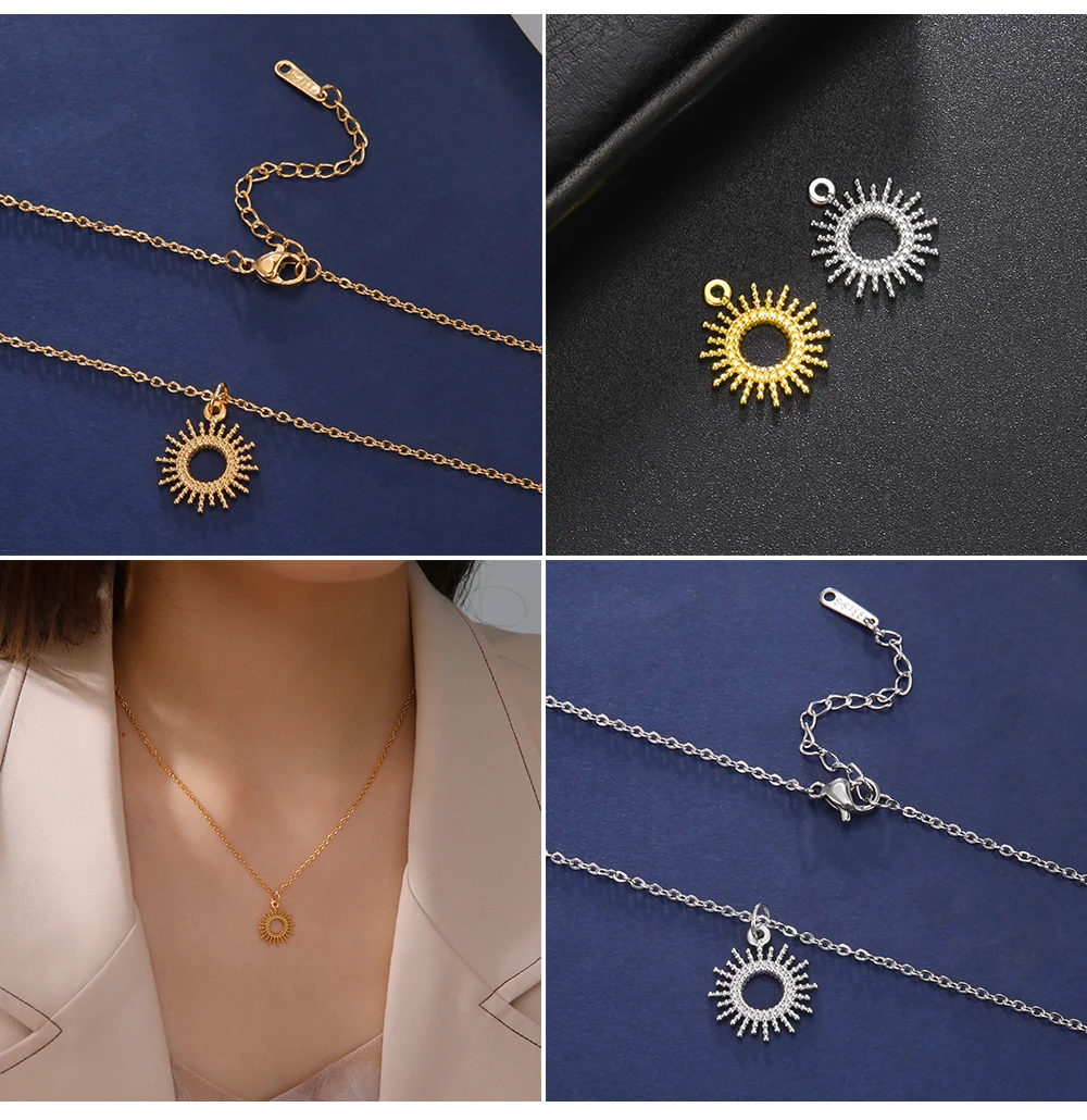Großhandel 5 teile/los Seestern Liebe Herzen Charms für hand gefertigten Schmuck DIY Edelstahl Halsketten Armbänder Anhänger Zubehör – Detail 9