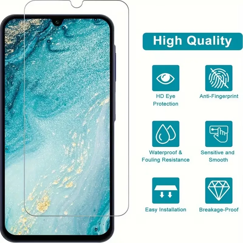 3-Pack Premium Tempered Glass Screen Protector